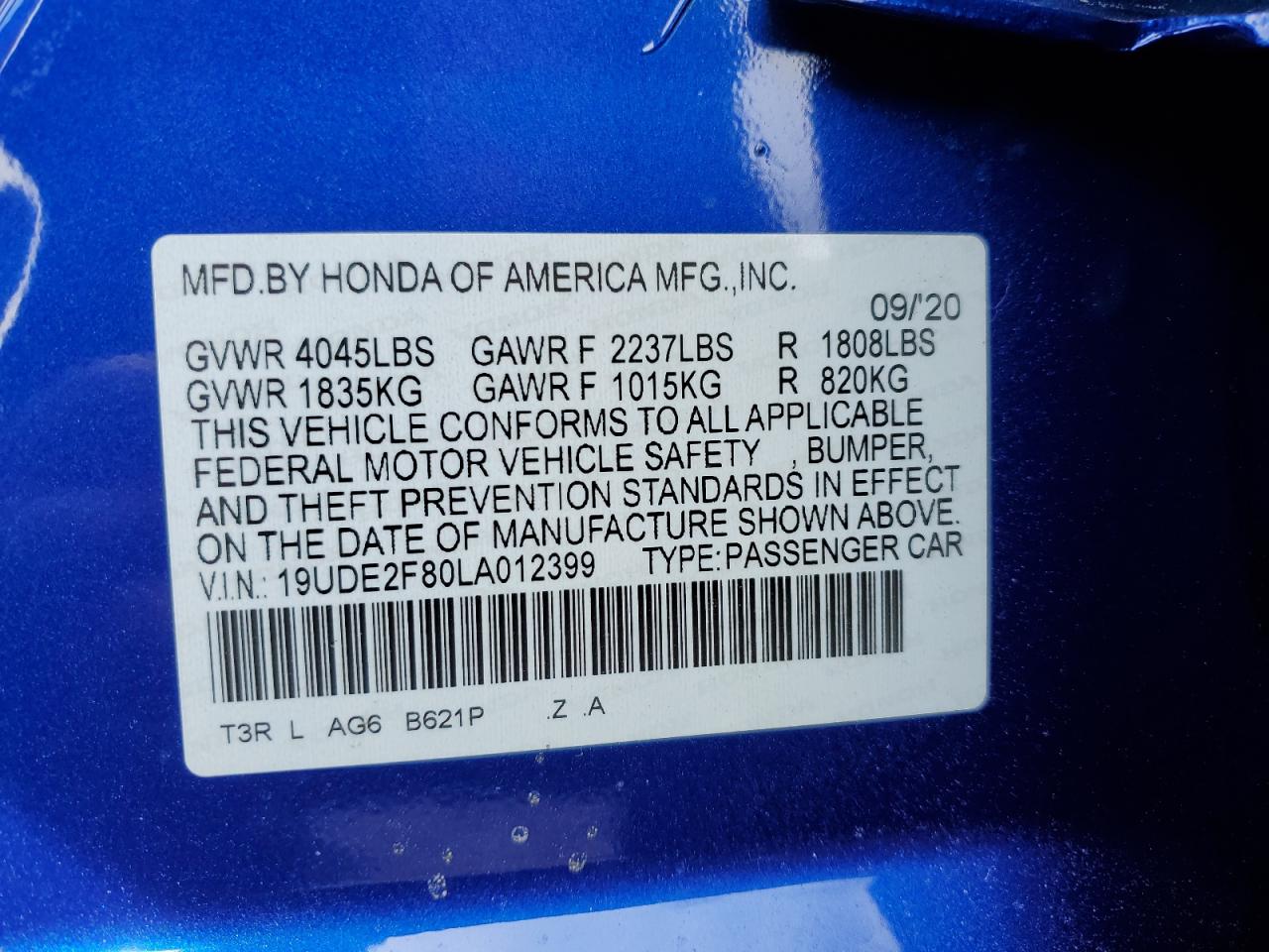 2020 Acura ILX - Image 12