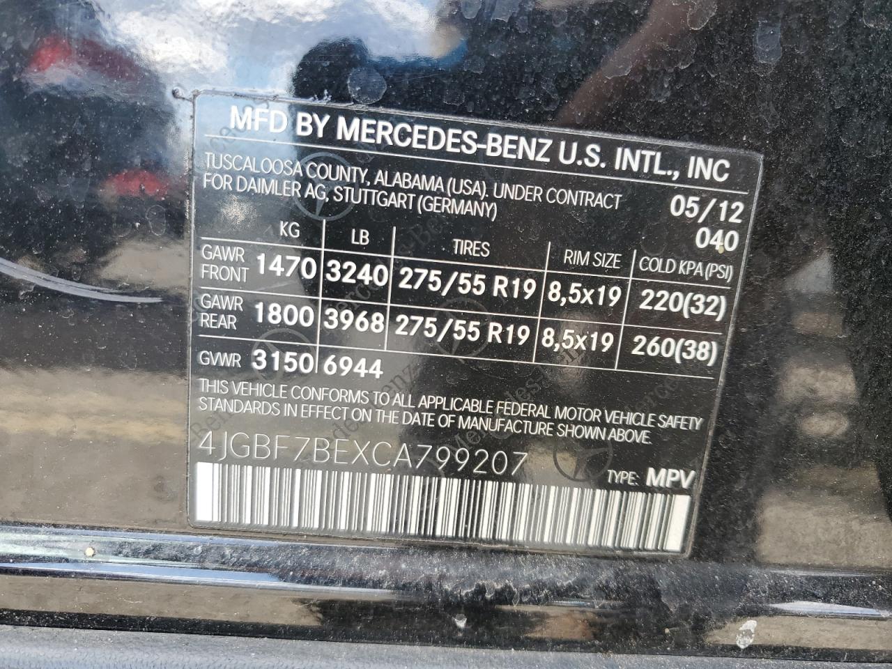 2012 Mercedes-Benz GL-klasse - Image 13
