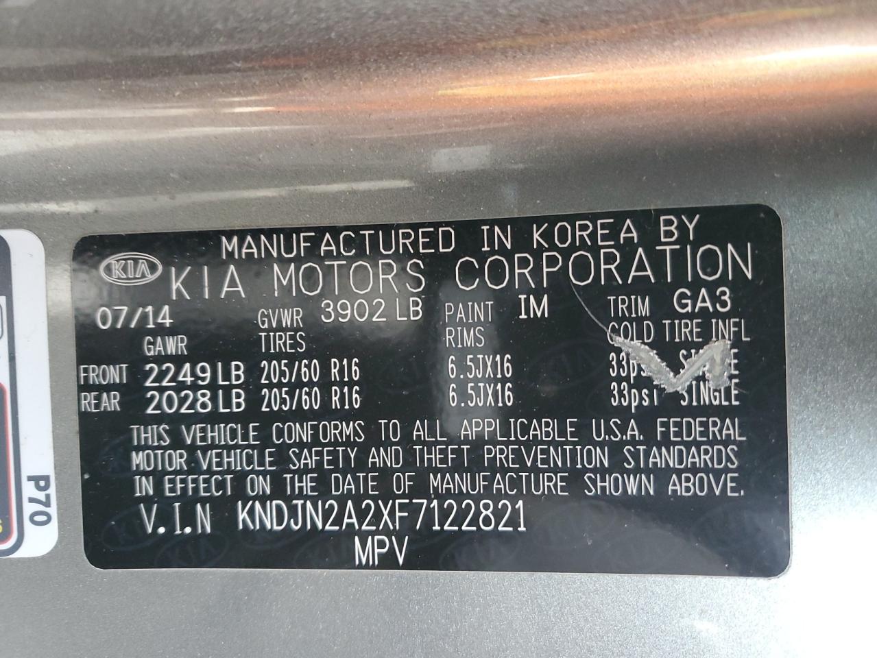 2015 Kia Soul - Image 12