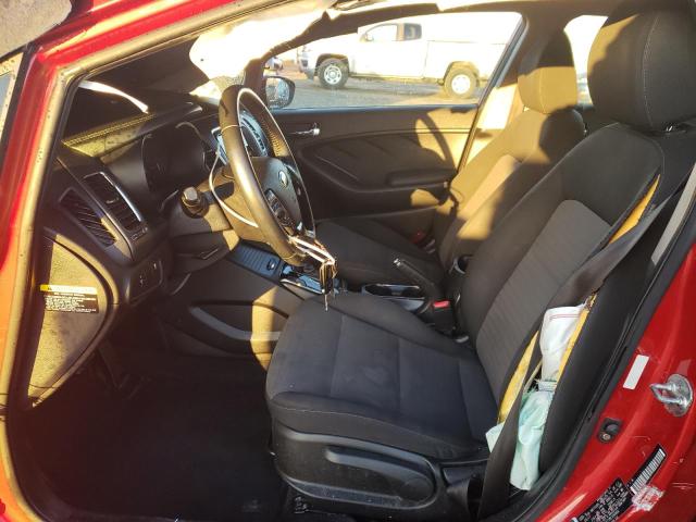  KIA FORTE 2018 Red