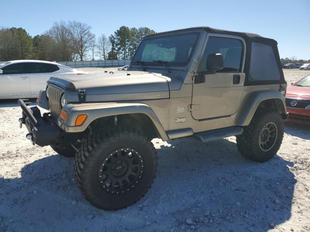 2003 Jeep Wrangler / Tj Sahara за продажба в Loganville, GA - Side