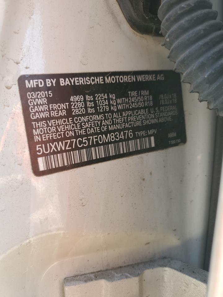 2015 BMW X3 - Image 13
