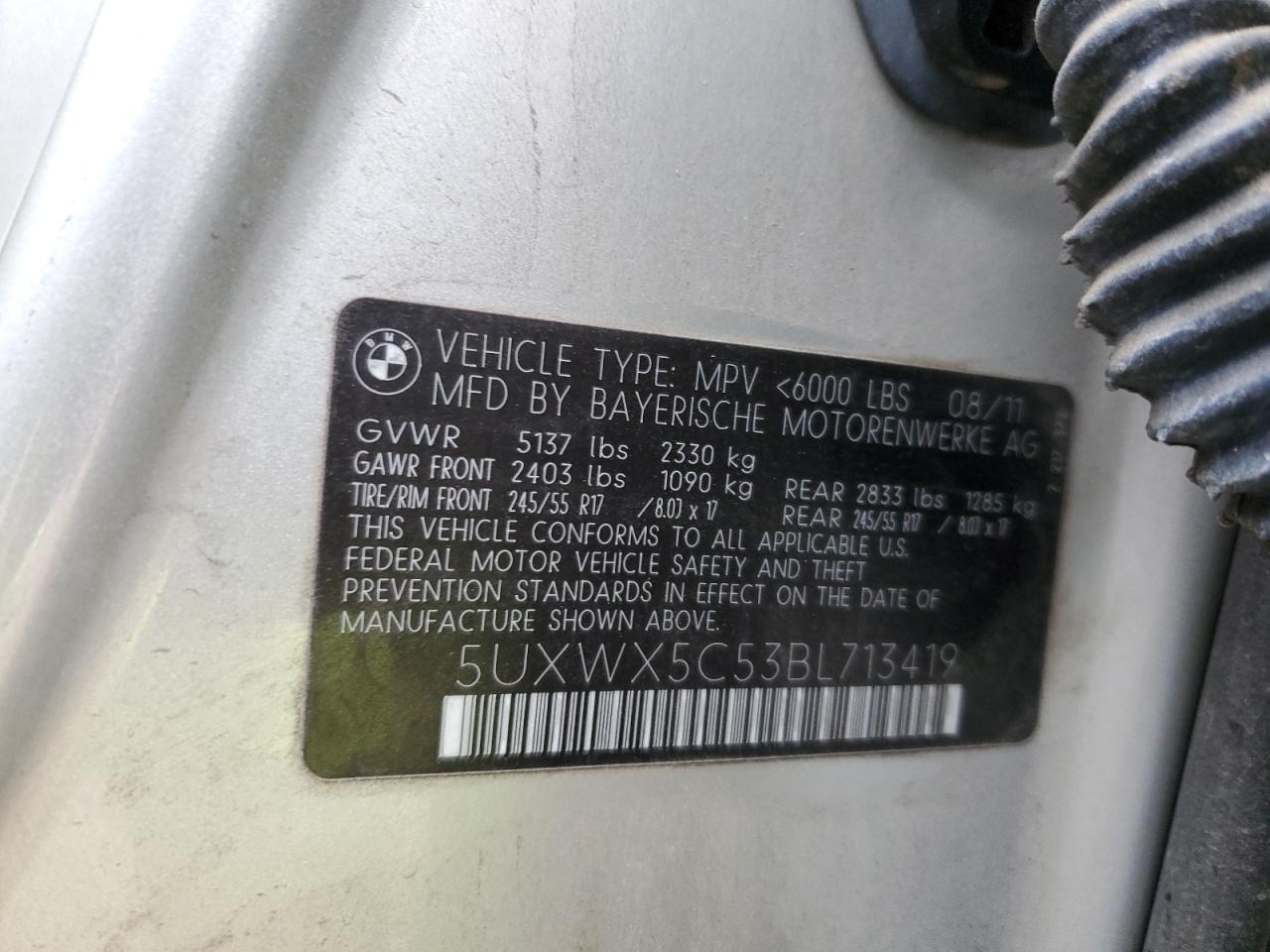 2011 BMW X3 - Image 13