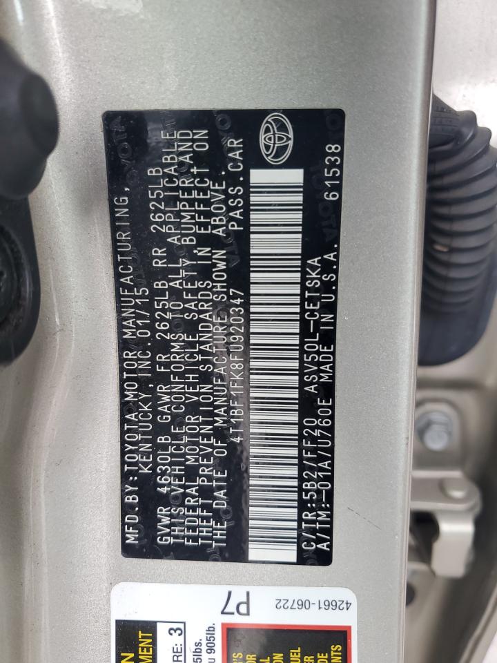 2015 Toyota Camry - Image 12