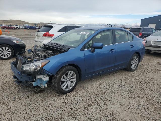 2016 SUBARU IMPREZA PREMIUM for sale at Copart UT - SALT LAKE CITY