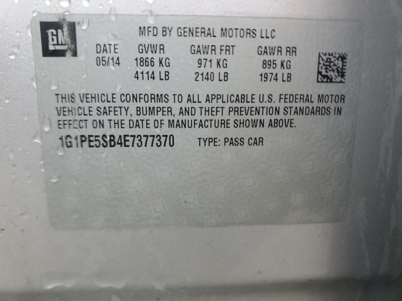 2014 Chevrolet Cruze - Image 12