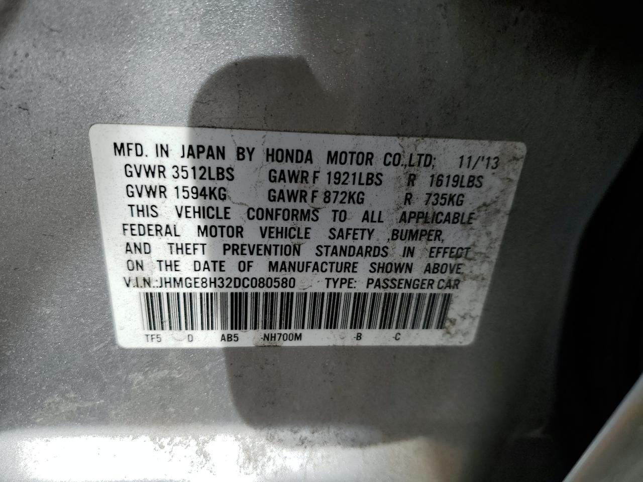2013 Honda Fit - Image 12