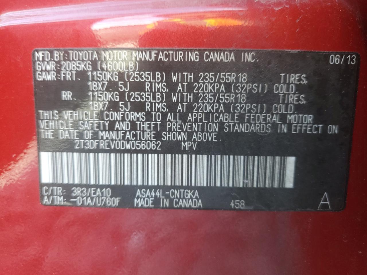 2013 Toyota RAV 4 - Image 13