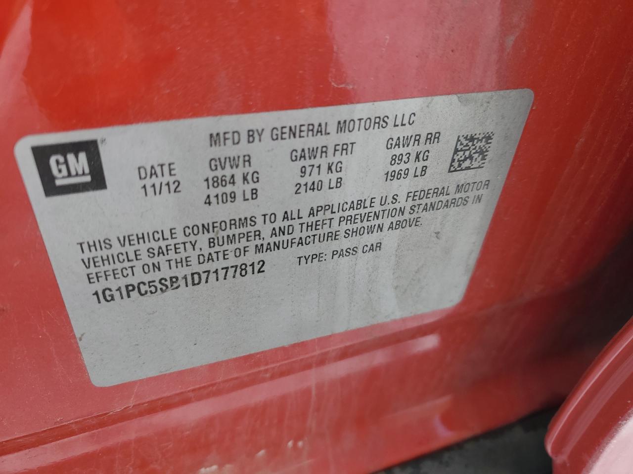 2013 Chevrolet Cruze - Image 14