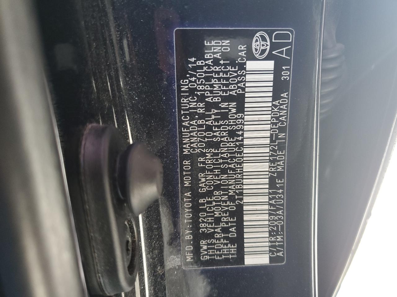 2014 Toyota Corolla - Image 12