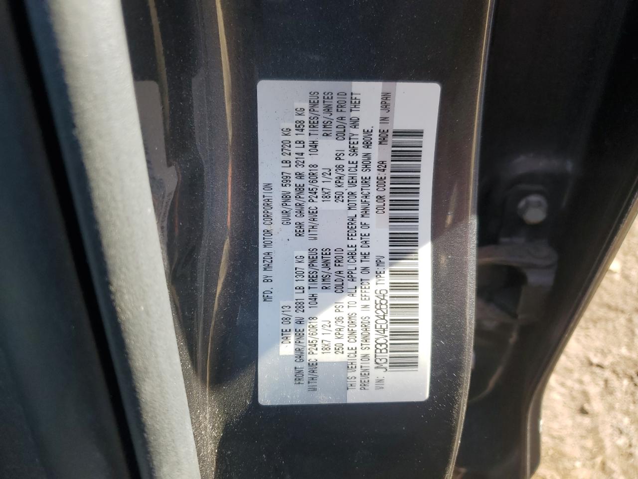 2014 Mazda CX-9 - Image 12
