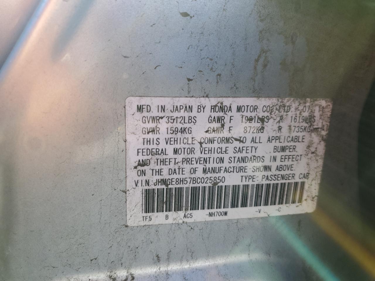 2011 Honda Fit - Image 12