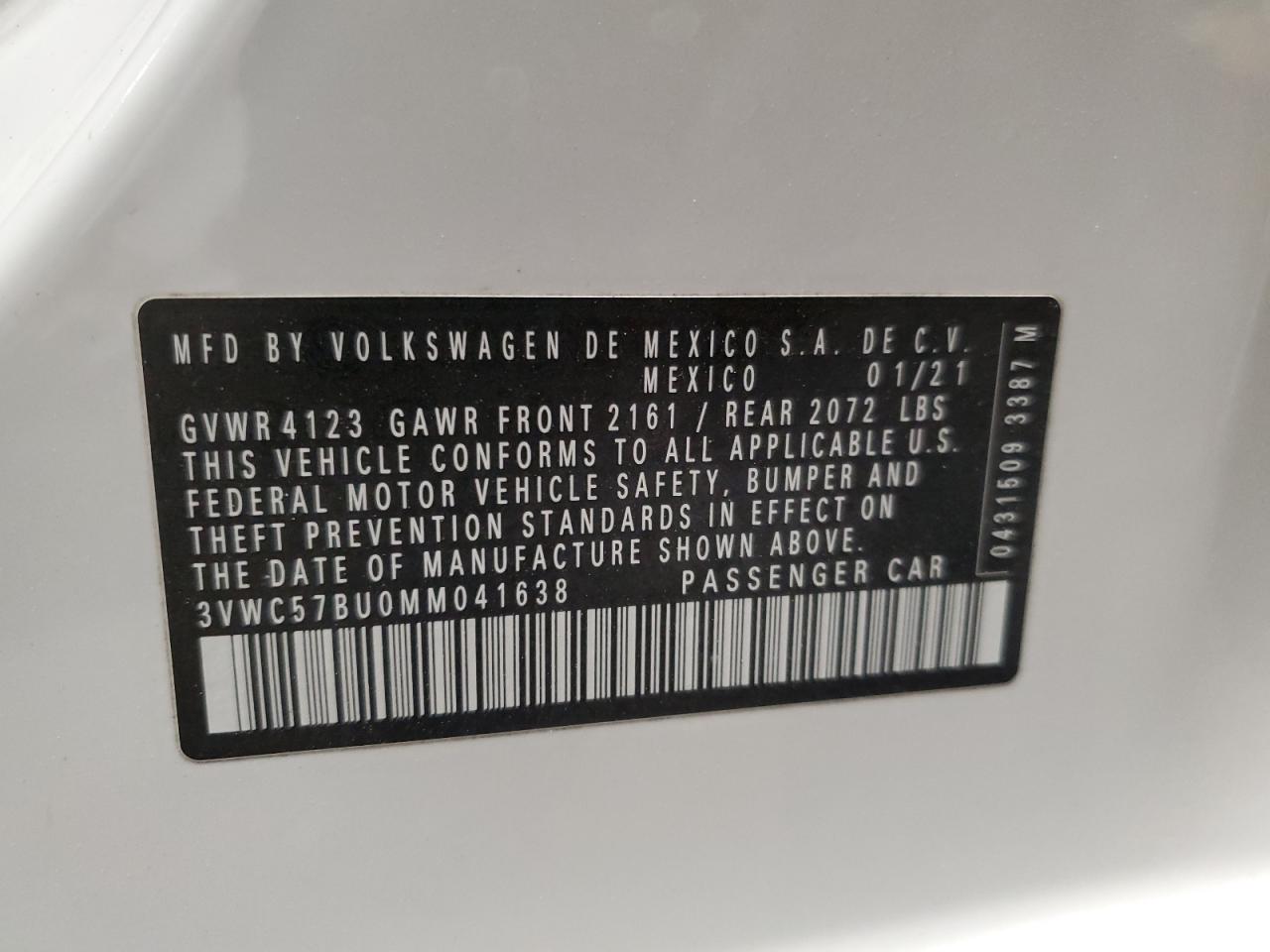 2021 Volkswagen Jetta - Image 15
