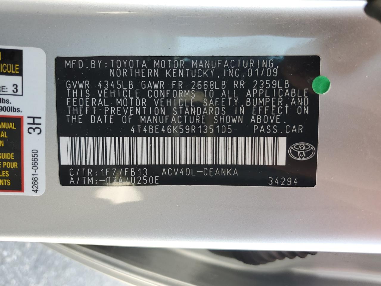 2009 Toyota Camry - Image 14