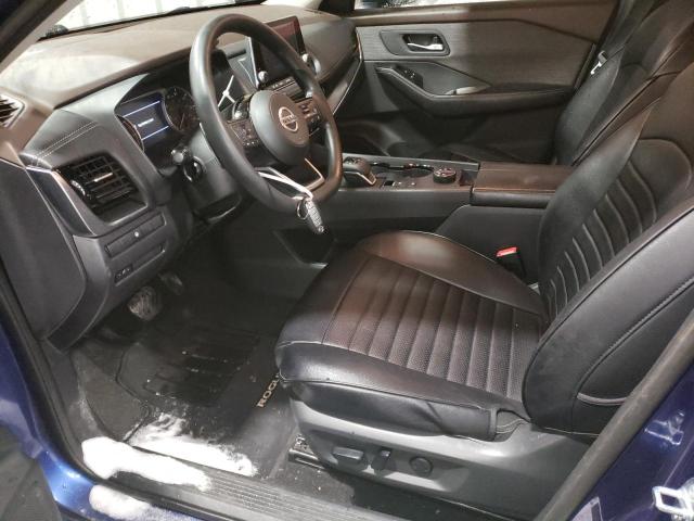  NISSAN ROGUE 2021 Синий
