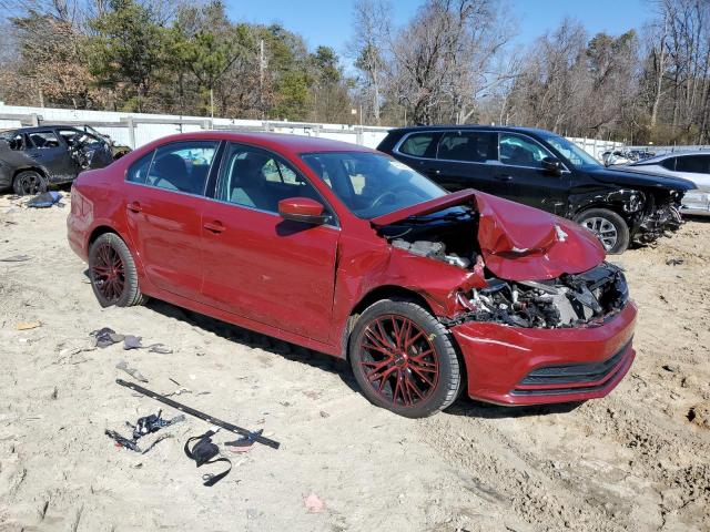 VOLKSWAGEN JETTA 2017 Czerwony