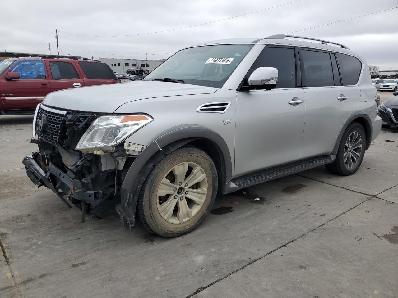 2019 Nissan Armada Sv للبيع في Grand Prairie، TX - Front End