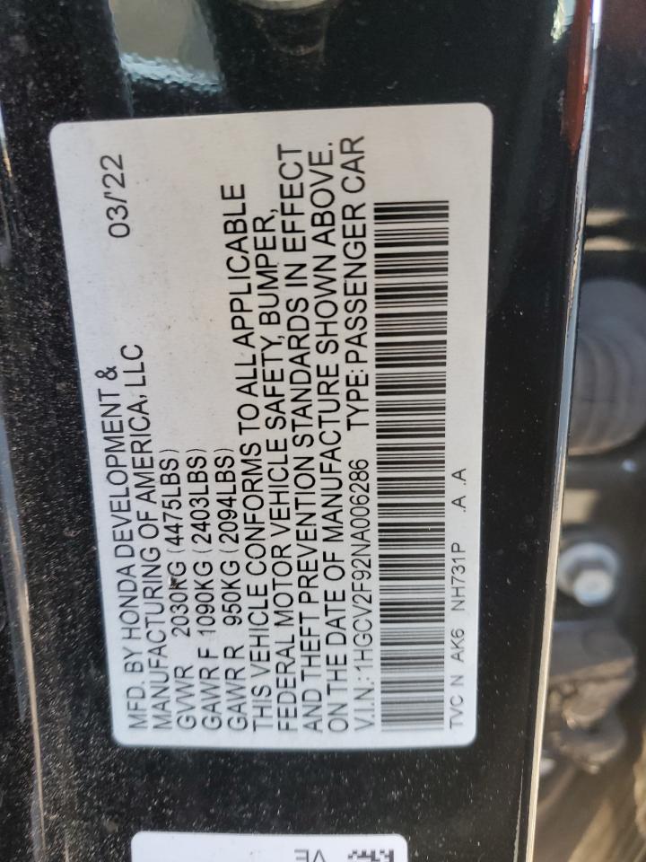 2022 Honda Accord - Image 12