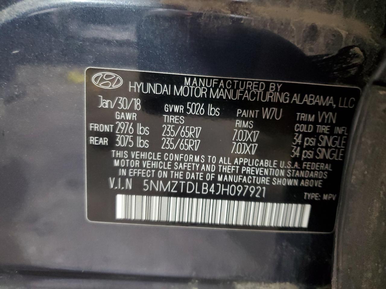 2018 Hyundai Santa Fe - Image 13