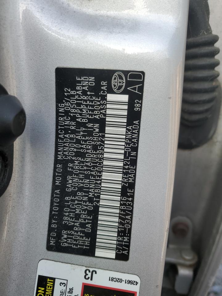 2012 Toyota Corolla - Image 12