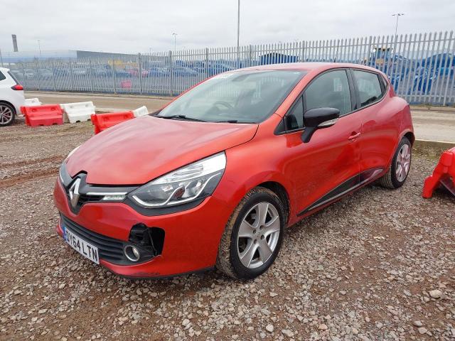 2014 RENAULT CLIO DYNAM for sale at Copart CORBY