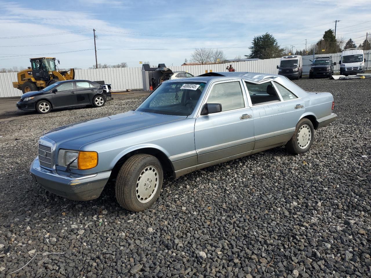 1986 Mercedes-Benz 300 Sdl იყიდება Portland-ში, OR - Top/Roof