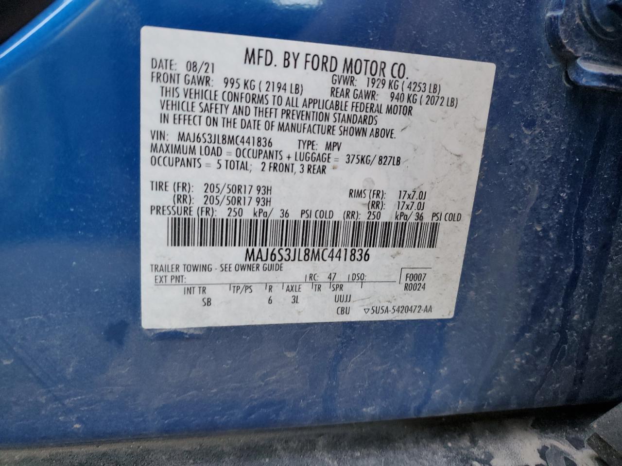 2021 Ford EcoSport - Image 13