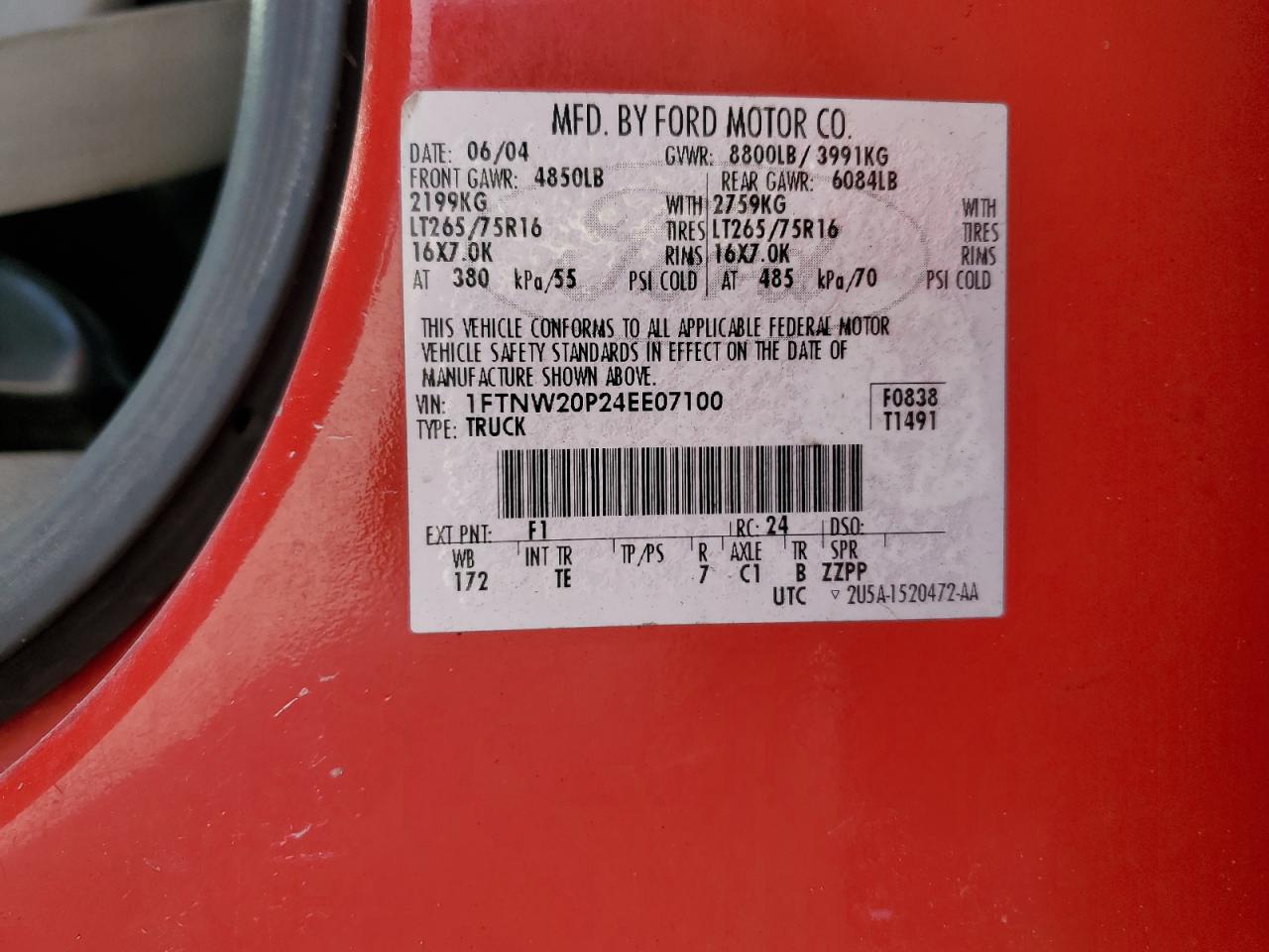 2004 Ford F250 - Image 12