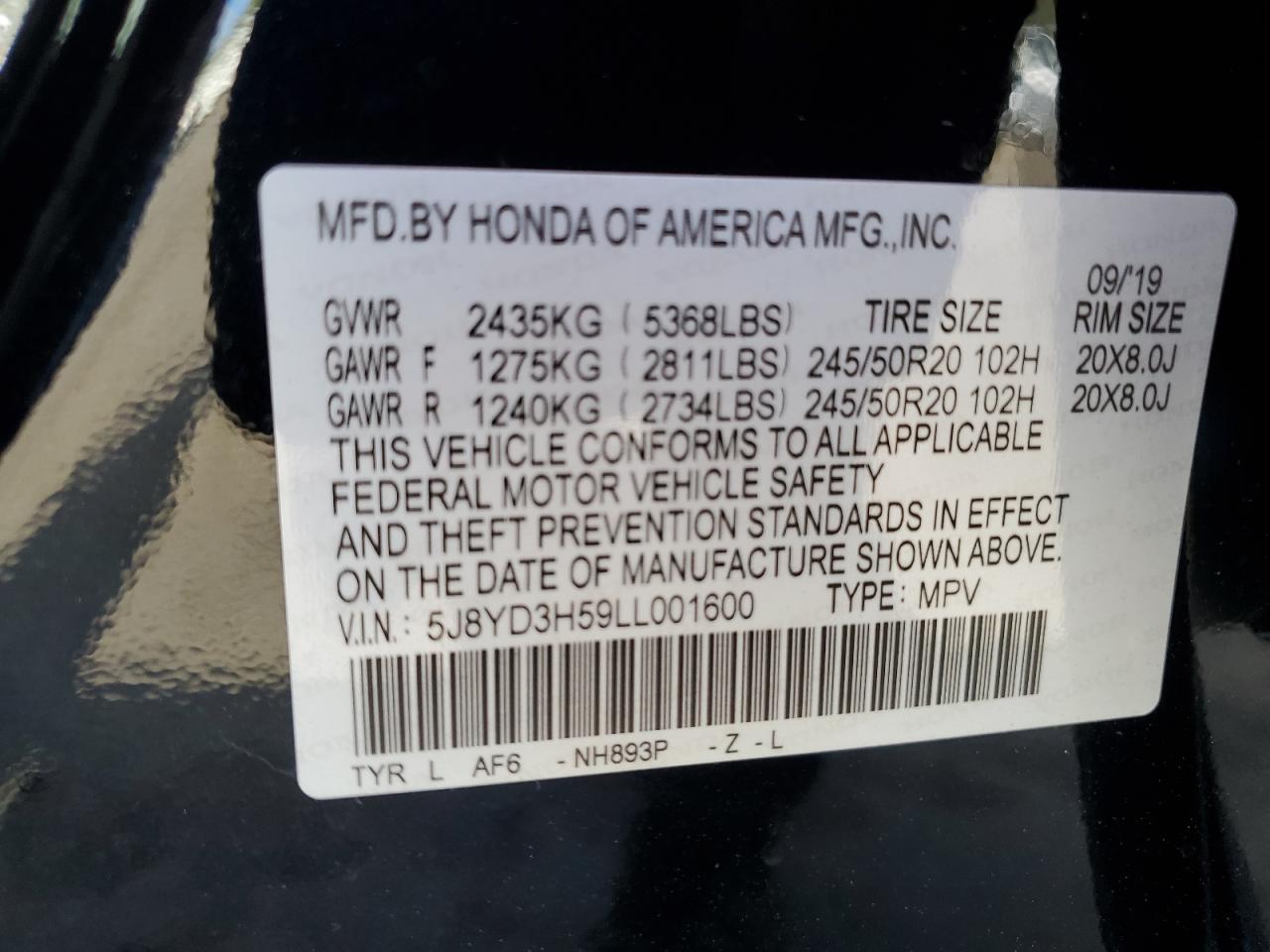 2020 Acura MDX - Image 13