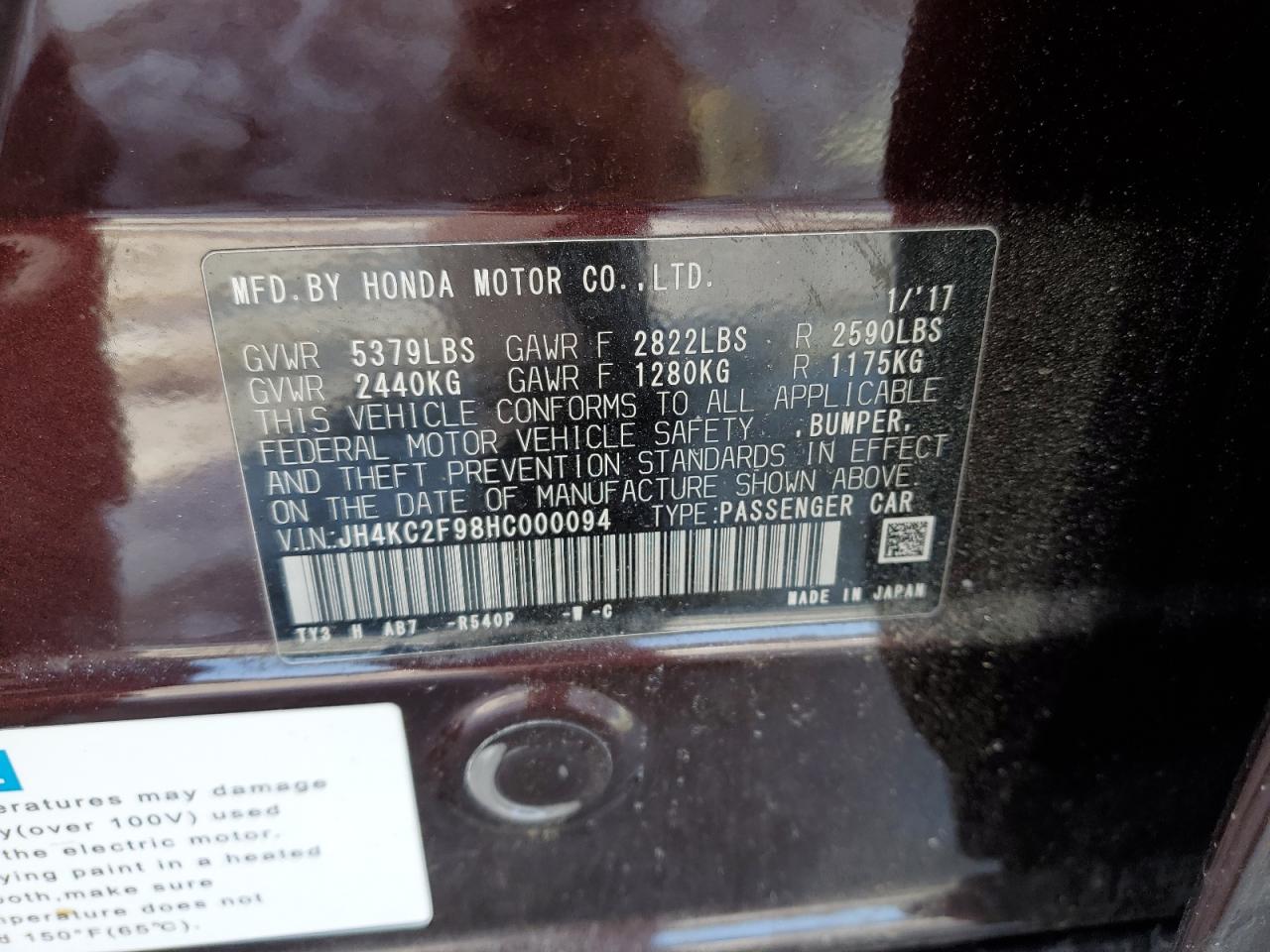 2017 Acura RLX - Image 13
