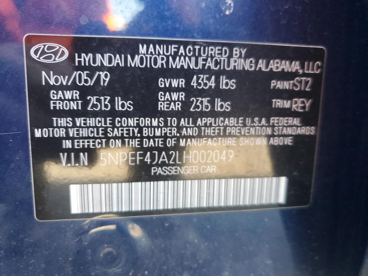 2020 Hyundai Sonata - Image 12