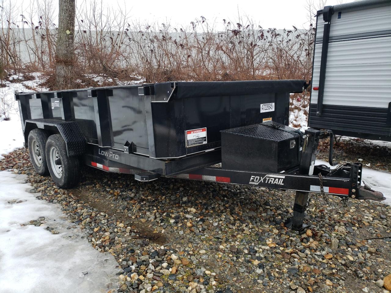 2022 Fox Trail Equipment Trailer for Sale in West Warren, MA - Minor Dent/Scratches