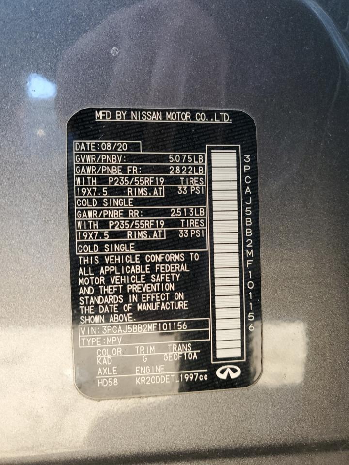 2021 Infiniti QX50 - Image 12
