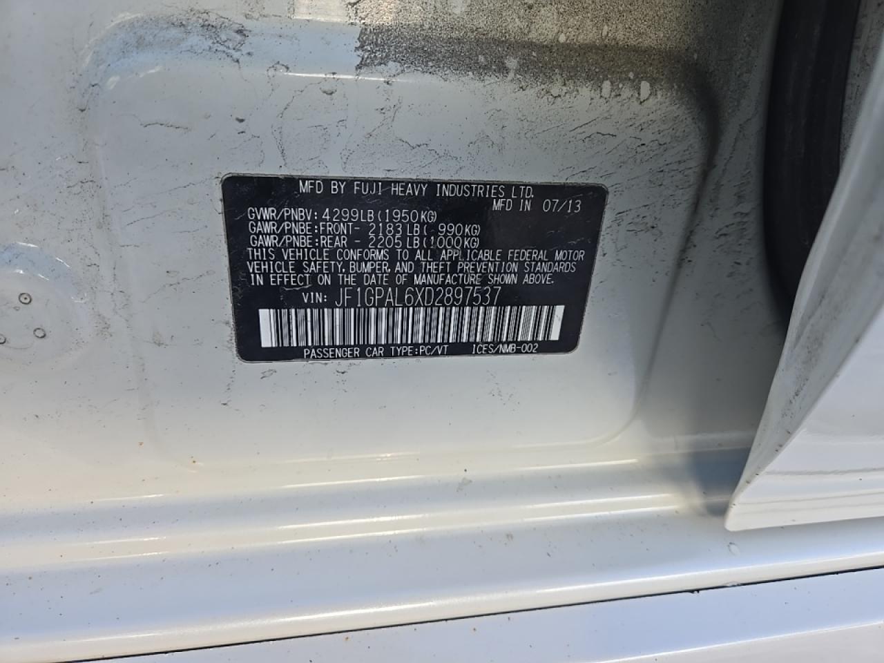 2013 Subaru Impreza - Image 14
