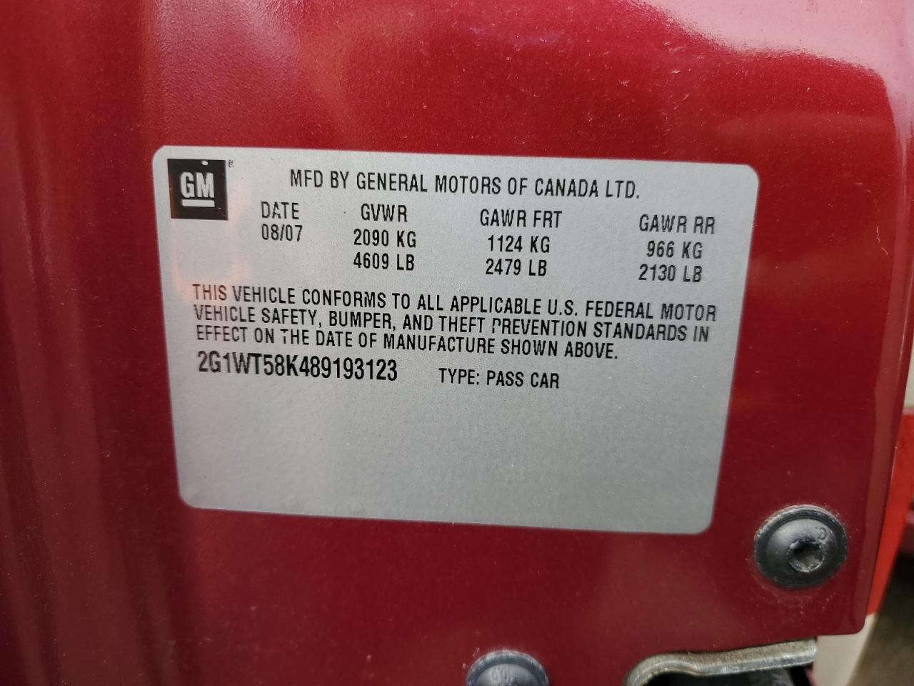 2008 Chevrolet Impala - Image 15