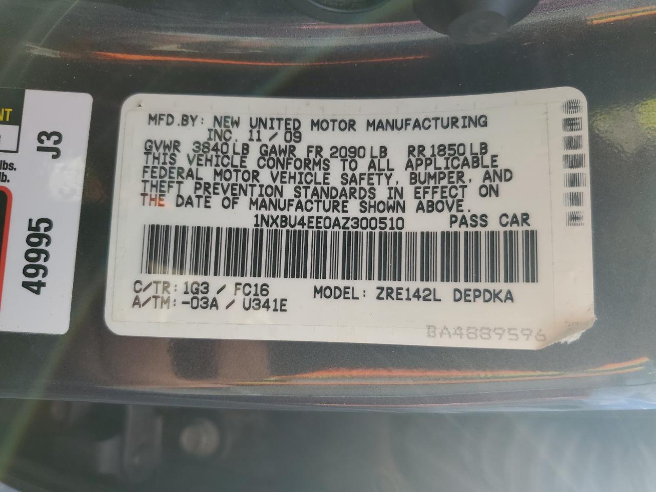 2010 Toyota Corolla - Image 12