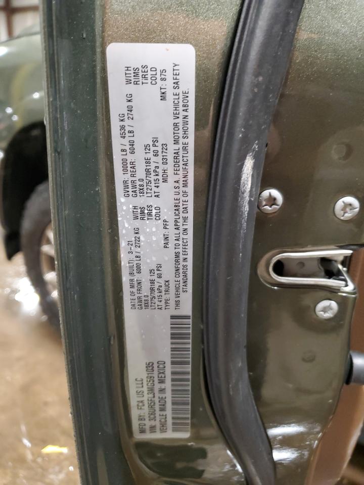 2021 RAM 2500 - Image 12