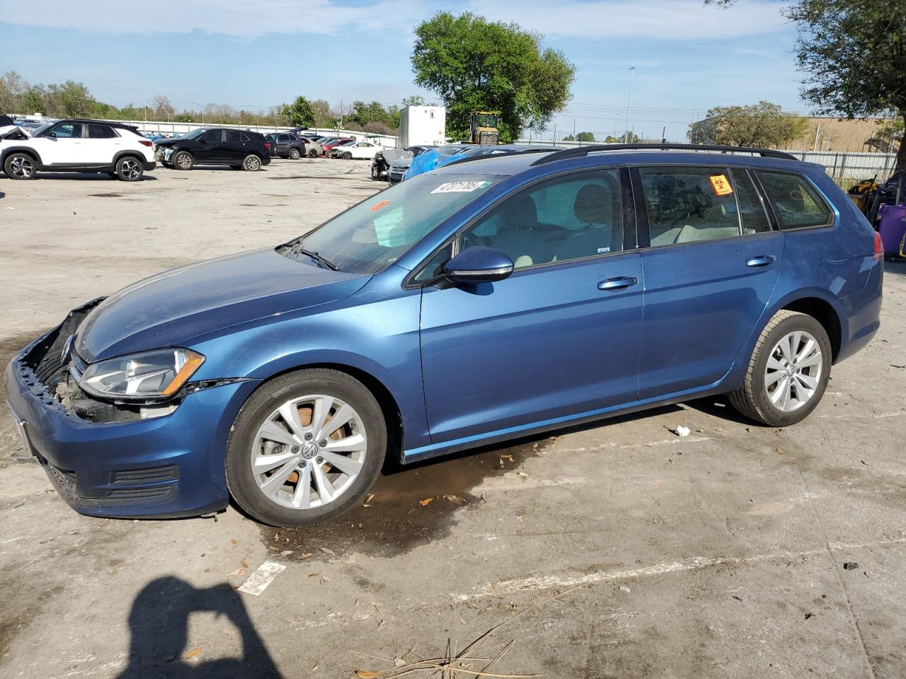 2017 Volkswagen Golf Sportwagen S на продаже в Orlando, FL - Front End