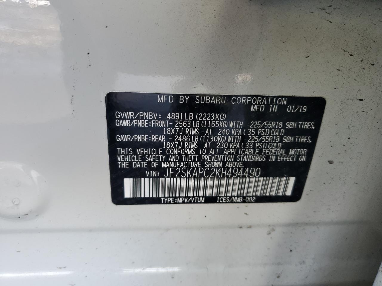 2019 Subaru Forester - Image 15