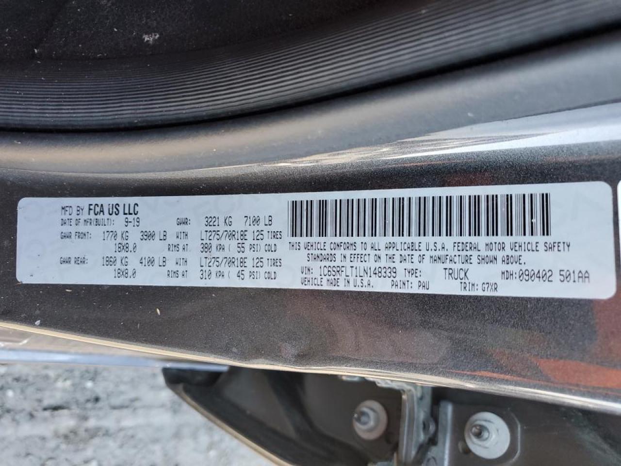 2020 RAM 1500 - Image 12
