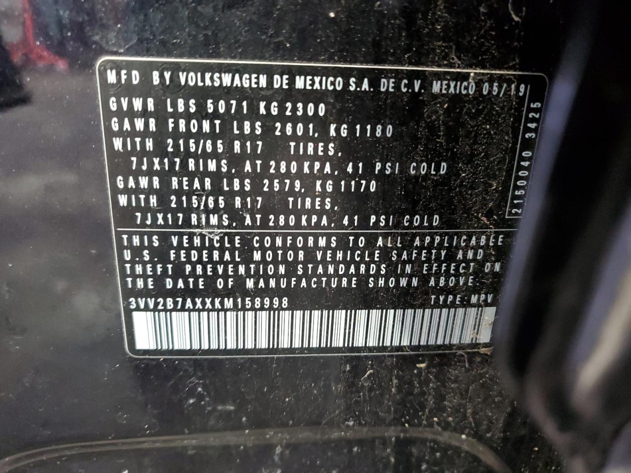 2019 Volkswagen Tiguan - Image 13
