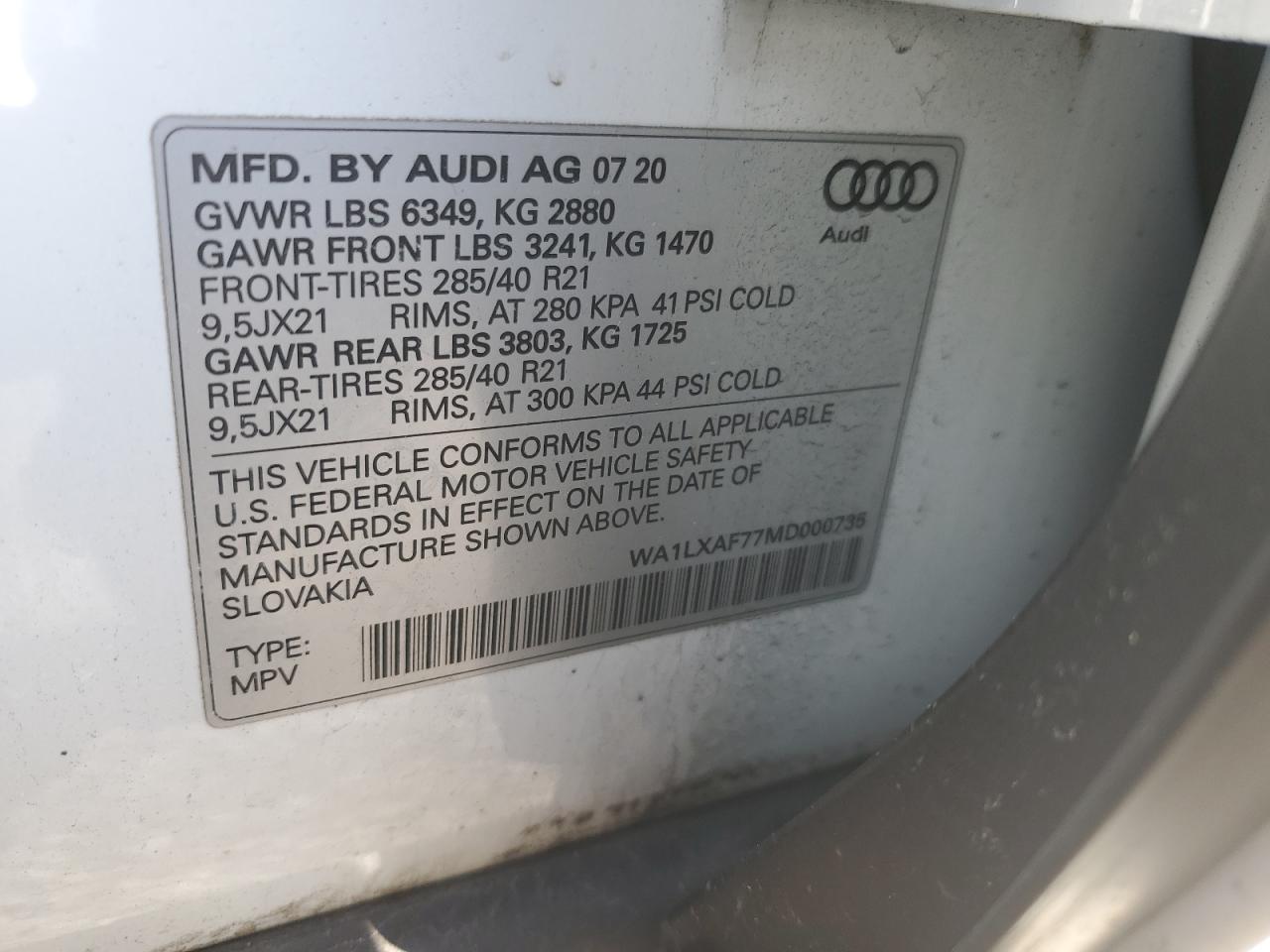 2021 Audi Q7 - Image 14
