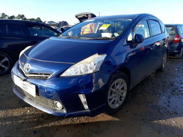 2013 TOYOTA PRIUS for sale at Copart WOLVERHAMPTON