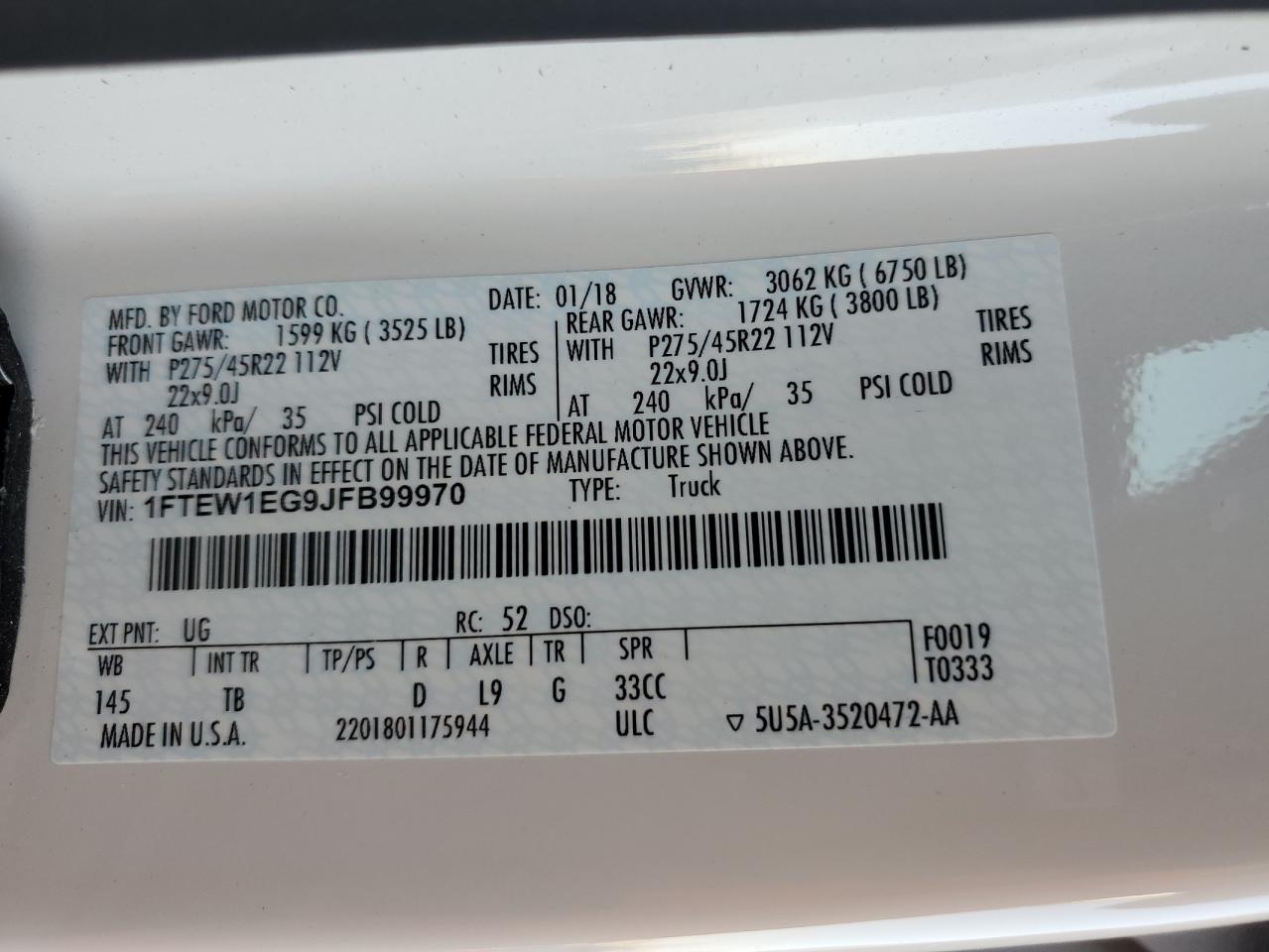 2018 Ford F-150 - Image 12