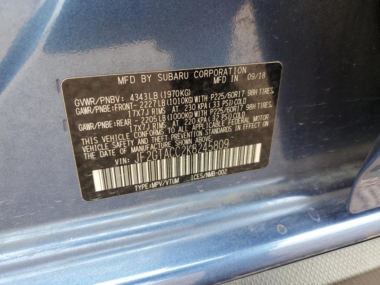 2019 Subaru XV - Image 15