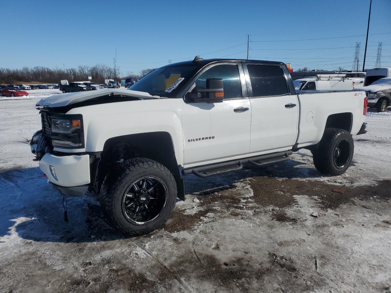 2017 Chevrolet Silverado K1500 Ltz de vânzare în Woodhaven, MI - Front End