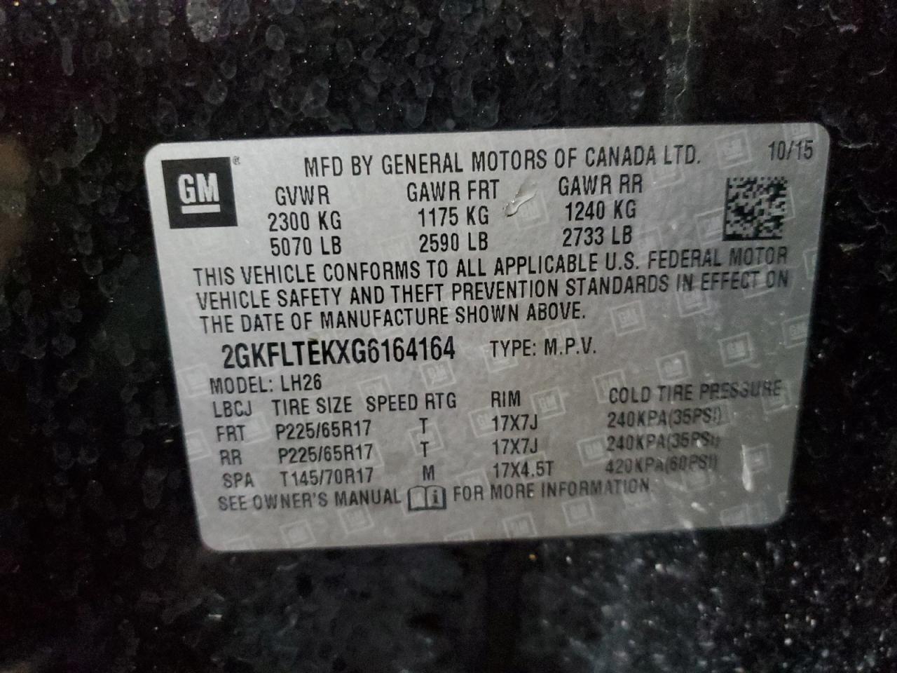 2016 GMC Terrain - Image 13