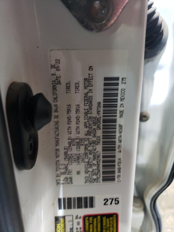 2022 Toyota Tacoma Double Cab VIN: 3TMCZ5AN9NM522981 Lot: 45563995