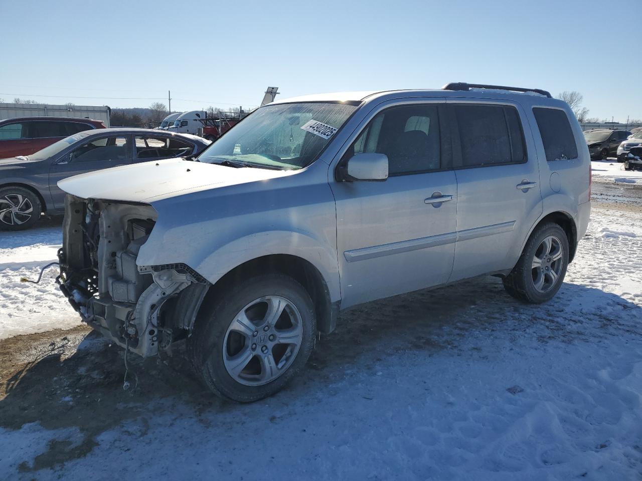2011 Honda Pilot Ex للبيع في Kansas City، KS - Front End