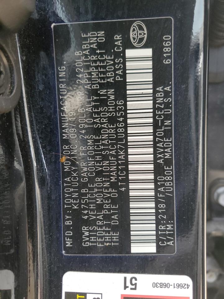 2020 Toyota Camry - Image 12